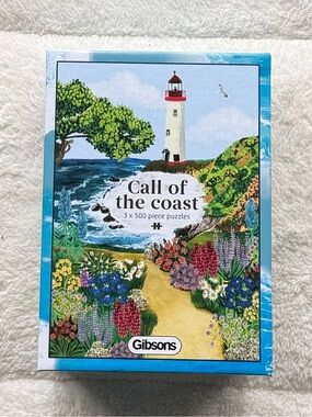Gibsons 3x500 Call of the Coast Puzzle Set
